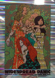 Widespread Panic Syracuse 2013 (Foil Variant)