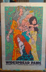Widespread Panic Syracuse 2013 (Wood Panel Test)