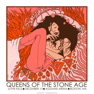 Queens Of The Stone Age Boston 2013 (Artist Proof)