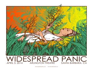 Widespread Panic Santa Barbara 2014