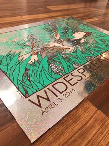 Widespread Panic Santa Barbara 2014 (Sparkle Foil Variant)