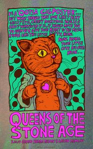 Queens of the Stone Age Reno 2014 (Sparkle Foil Edition)