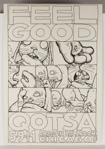 Queens of the Stone Age Chicago 2014 (Original Ink)