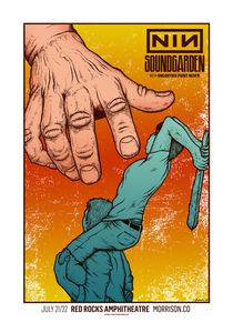 Nine Inch Nails / Soundgarden Red Rocks 2014 (Warm Variant)