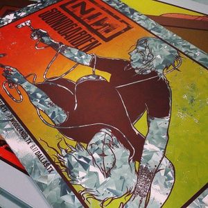 Nine Inch Nails / Soundgarden Texas 2014 (Shattered Foil Variant)