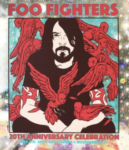 Foo Fighters Washington DC 2015 (Fireworks Foil Variant)