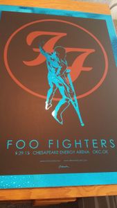 Foo Fighters Oklahoma City 2015 (High Water Variant)