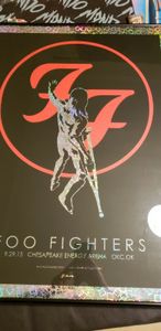Foo Fighters Oklahoma City 2015 (Digital Foil Variant)
