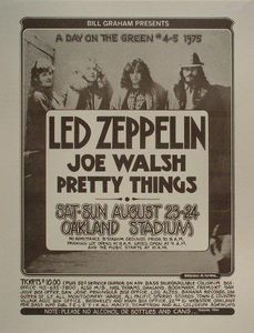 Led Zeppelin Oakland 1975