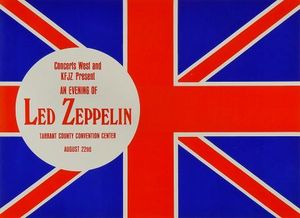 Led Zeppelin Ft. Worth 1970