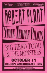 Robert Plant Sacramento 1993