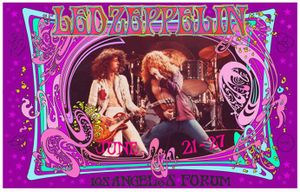 Led Zeppelin Los Angeles 1973