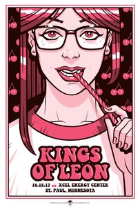 Kings Of Leon St. Paul 2017 VIP (Artist Proof)