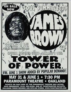 James Brown Oakland 2001