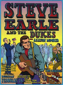 Steve Earle and The Dukes Santa Cruz 2004