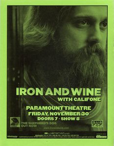 Iron and Wine Oakland 2007
