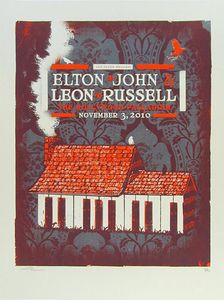 Elton John / Leon Russell Hollywood 2010