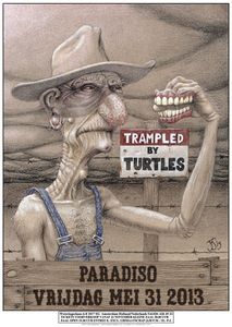 Trampled By Turtles Amsterdam 2013