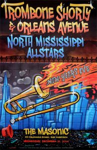 Trombone Shorty and Orleans Avenue San Francisco 2014
