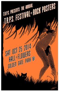 TRPS Festival of Rock Posters 2014