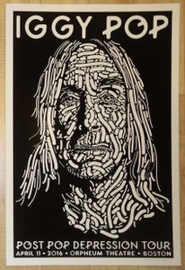 Iggy Pop Boston 2016