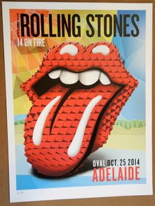 Rolling Stones Adelaide 2014