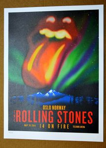 Rolling Stones Oslo 2014