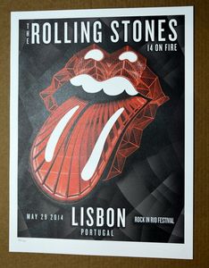 Rolling Stones Lisbon 2014