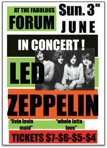 Led Zeppelin Los Angeles 1973