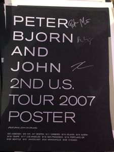 Peter Bjorn and John 2nd US Tour 2007