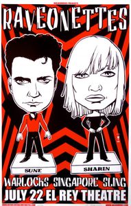Raveonettes Los Angeles 2003