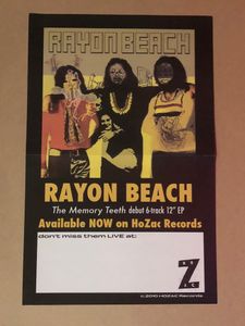 Rayon Beach ‎– The Memory Teeth EP Promo