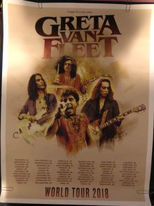 Greta Van Fleet World Tour 2018