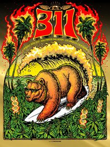 311 Los Angeles 2017 (Gold Foil)