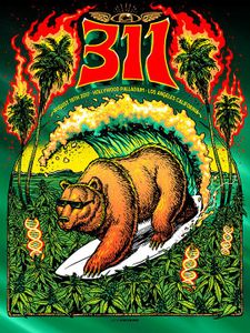 311 Los Angeles 2017 (Green Foil)