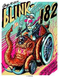 Blink-182 Stuttgart 2014 (Artist Proof)