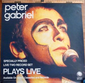 Peter Gabriel - Plays Live 1983