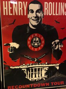 Henry Rollins Recountdown Tour 2008