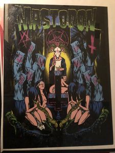 Mastodon Blacklight Poster