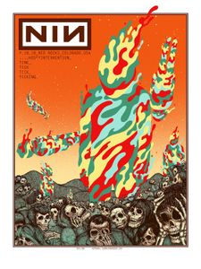 Nine Inch Nails - Red Rocks, 2018