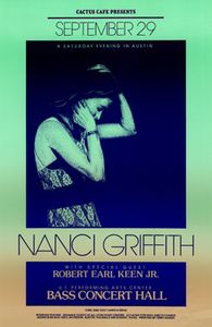 Nanci Griffith Austin 1990