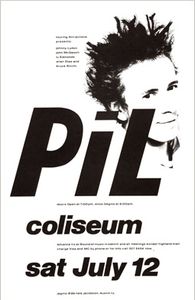 Public Image Limited Austin 1986