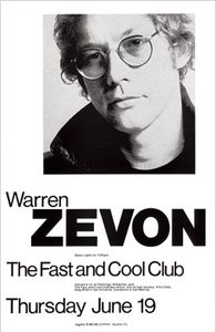 Warren Zevon Austin 1986