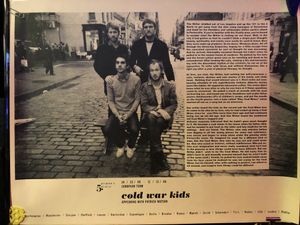Cold War Kids - European Term 2008