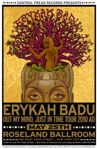 Erykah Badu New York 2010