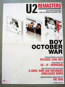 U2 Remasters Series Poster 2008