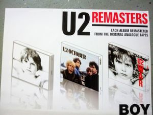 U2 Remasters Series Poster 2008