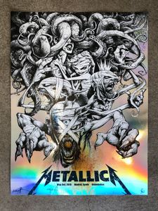 Metallica Madrid 2019 (Rainbow Foil Variant)