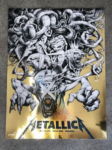 Metallica Madrid 2019 (Gold Foil Variant)