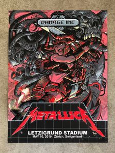 Metallica Zurich 2019 (Artist Proof)